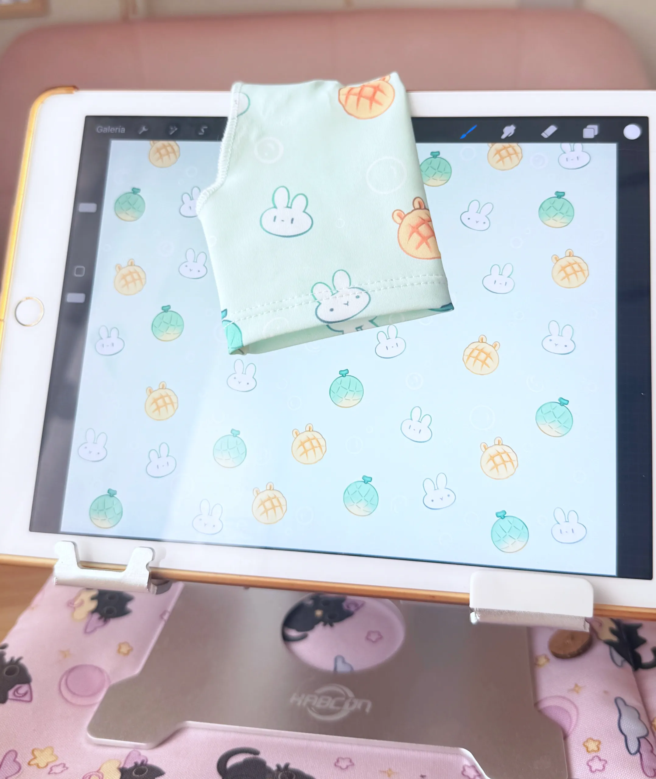 GUANTES DE DIBUJO (Diseño ajustado) - Melon Soda - 画像 (3)