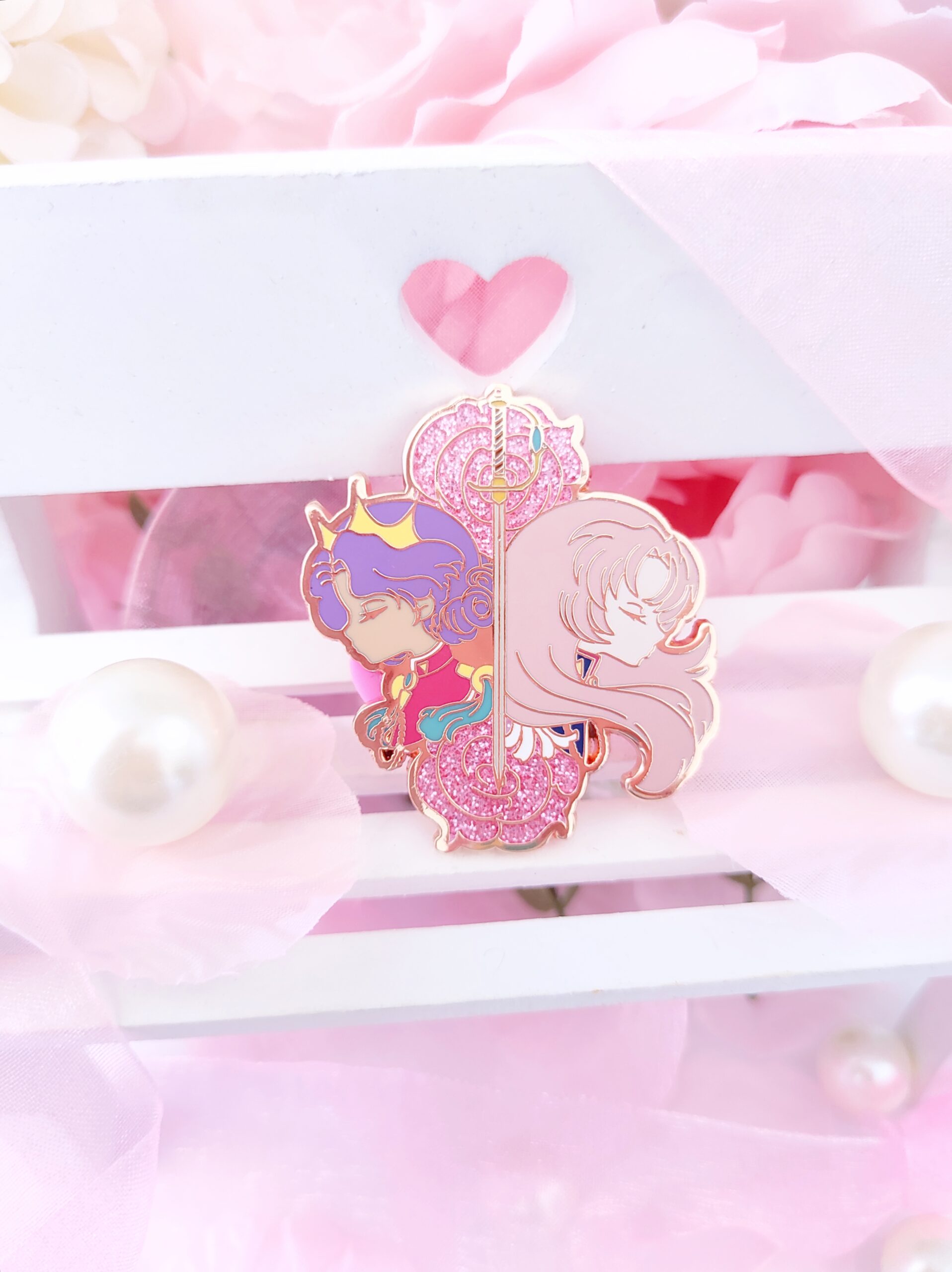 Revolution Love (Utena y Anthy) - PIN METÁLICO