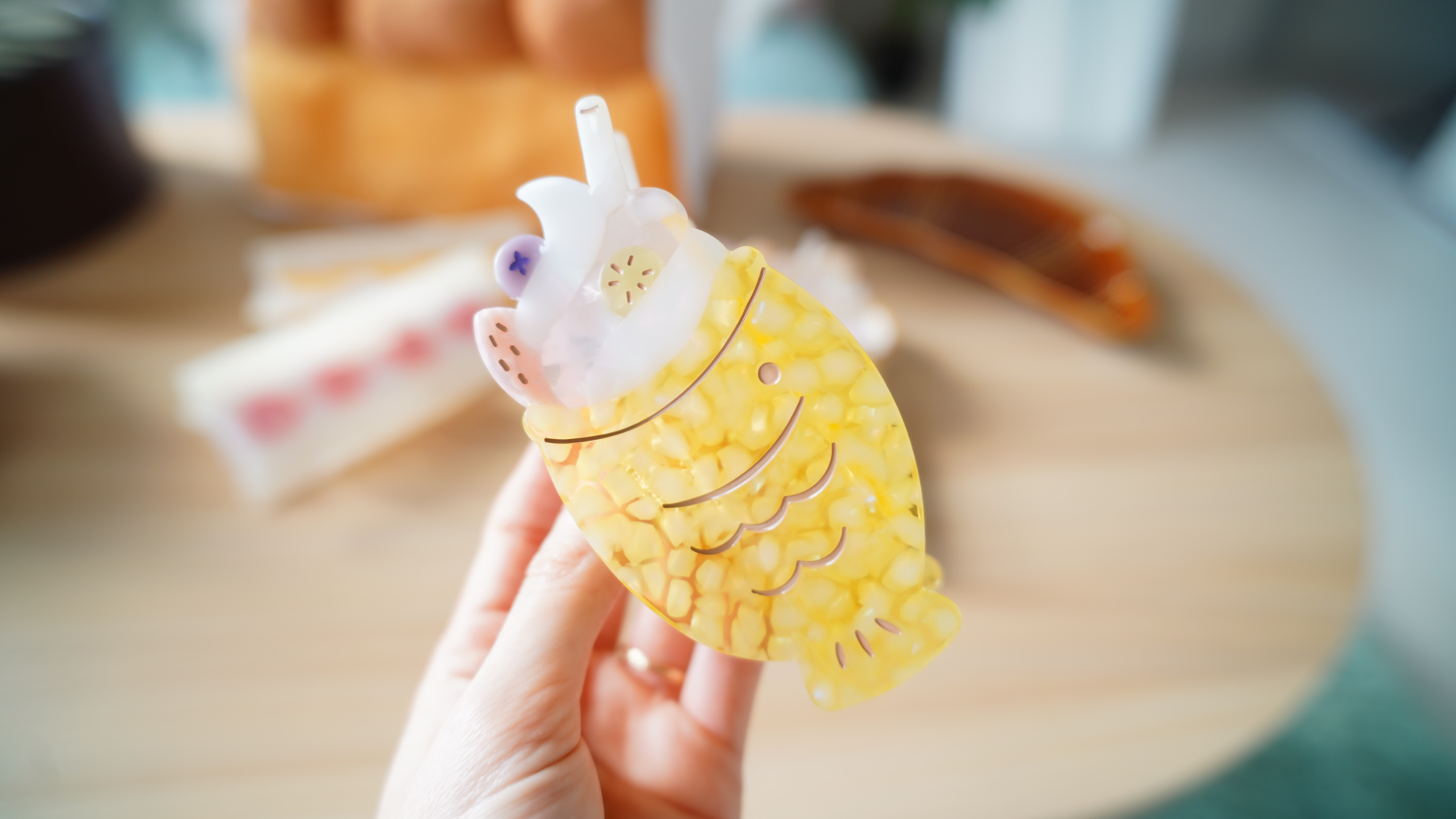 Helado Taiyaki - Colección Konbini (コンビニ) a la 1:00 A.M. - PINZAS PARA EL PELO