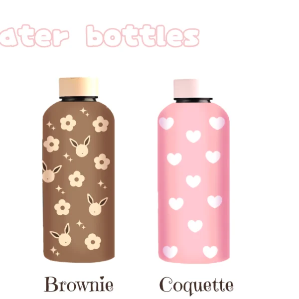 BOTELLAS DE AGUA (350 ml) - Brownie & Coquette