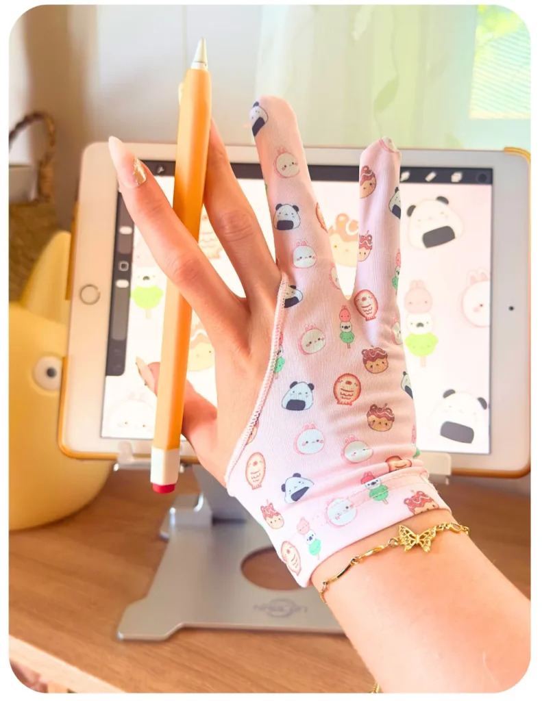 GUANTES DE DIBUJO (Diseño ajustado) - Konbini a la 1AM