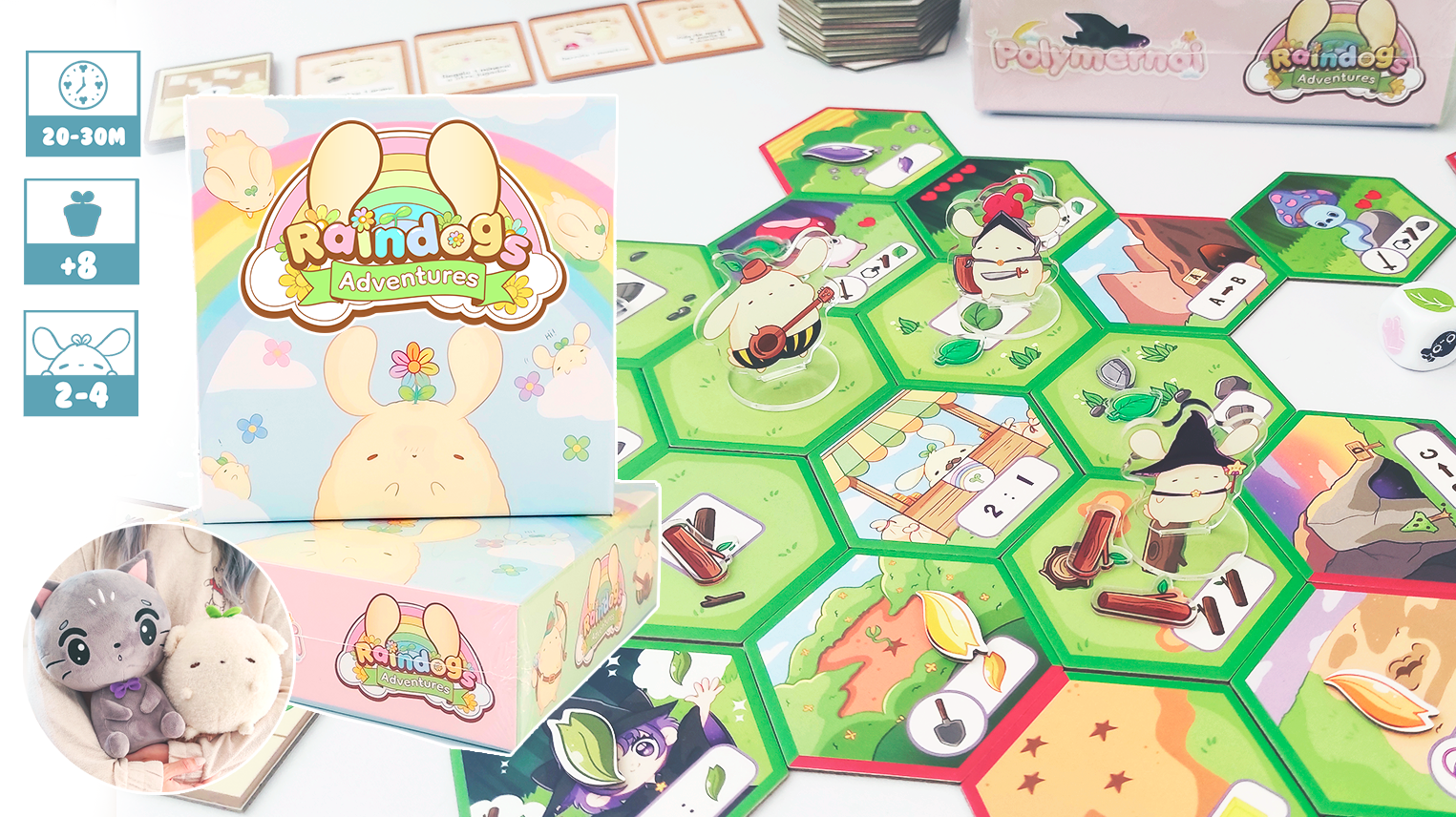 Raindogs Adventures - JUEGO DE MESA