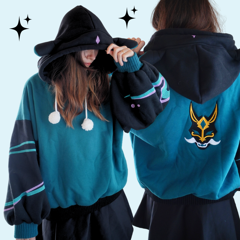XIAO - Puffy Hoodies (Genshin Impact)