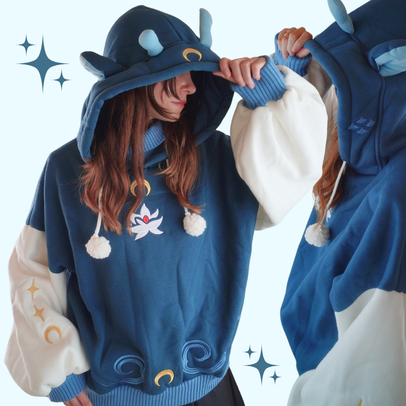 IMBIBITOR LUNAE - Puffy Hoodies (Honkai: Star Rail) - 画像 (2)